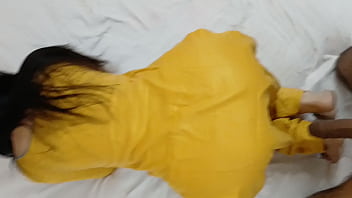 Watch Indian Desi Hancock get her tight ass pounded in doggy style while getting her small tits sucked and licking her shaved pussy